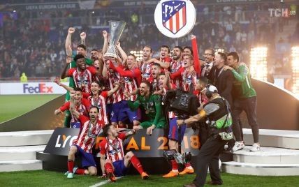 "Атлетико" разбил "Марсель" и в третий раз стал победителем Лиги Европы