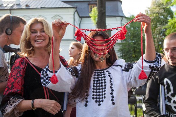 Руслана получила заветное ожерелье / © facebook.com/ruslana.lyzhychko