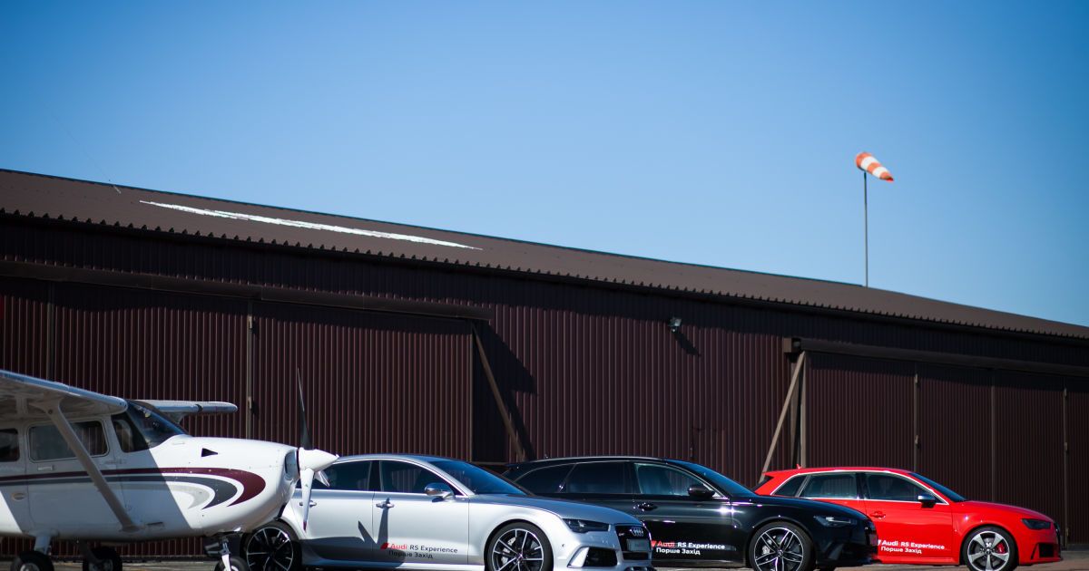 Audi устроила в Украине перфоманс в стиле RS