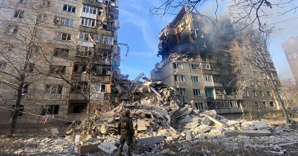 Наслідки обстрілу Донеччини