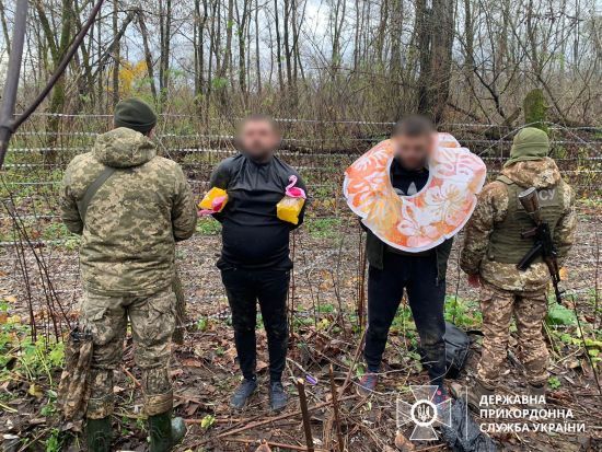Нарукавники з фламінго і надувний