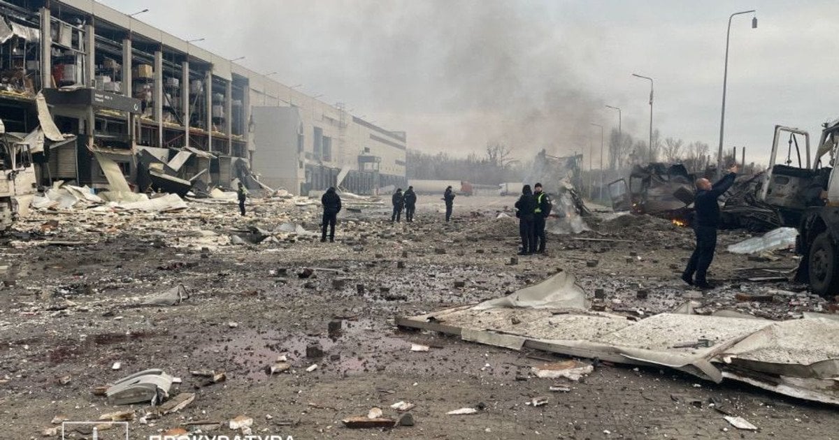 Последствия попаданий по Киеву