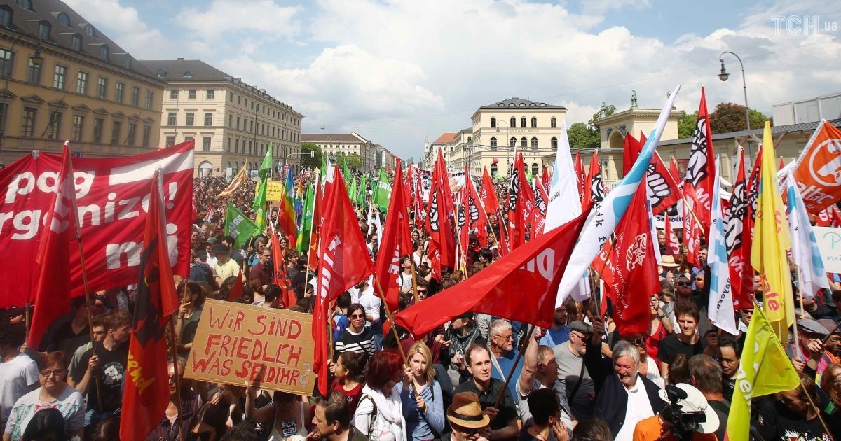 Протести проти поліції у Мюнхені_11 / © Reuters