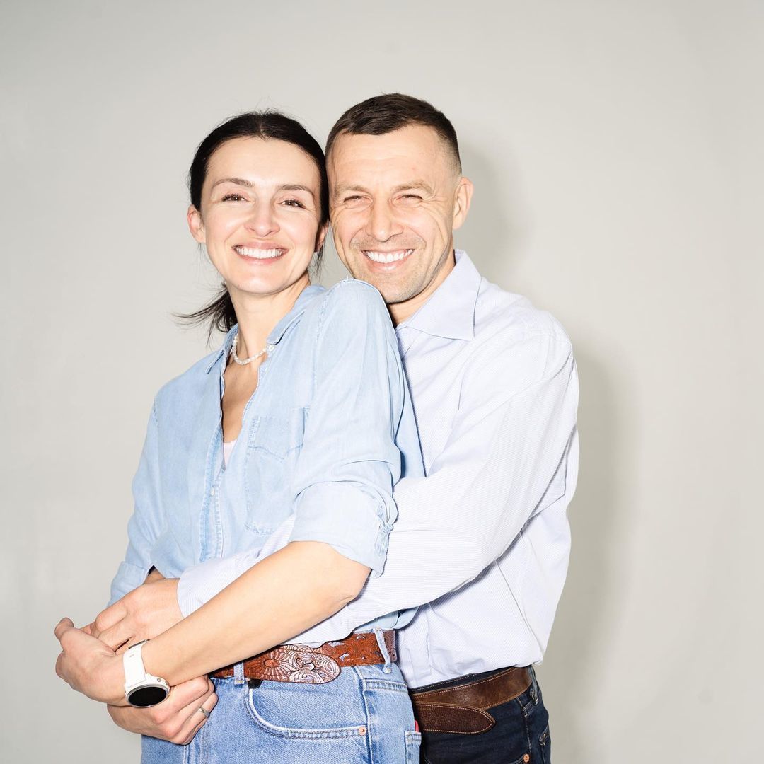 Валентина Хамайко з чоловіком Андрієм Оністратом / © instagram.com/valentinakhamaiko