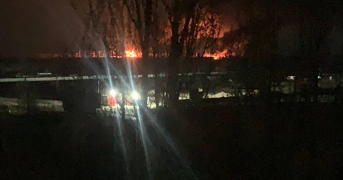 Последствия атаки на объекты в оккупированном Алчевске