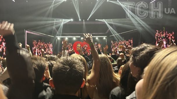 Концерт Нади Дорофеевой во Дворце спорта в Киеве