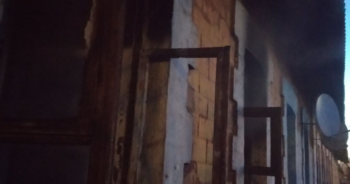 пожежа у Покровську_1 / © Головне управління ДСНС України у Донецькій області