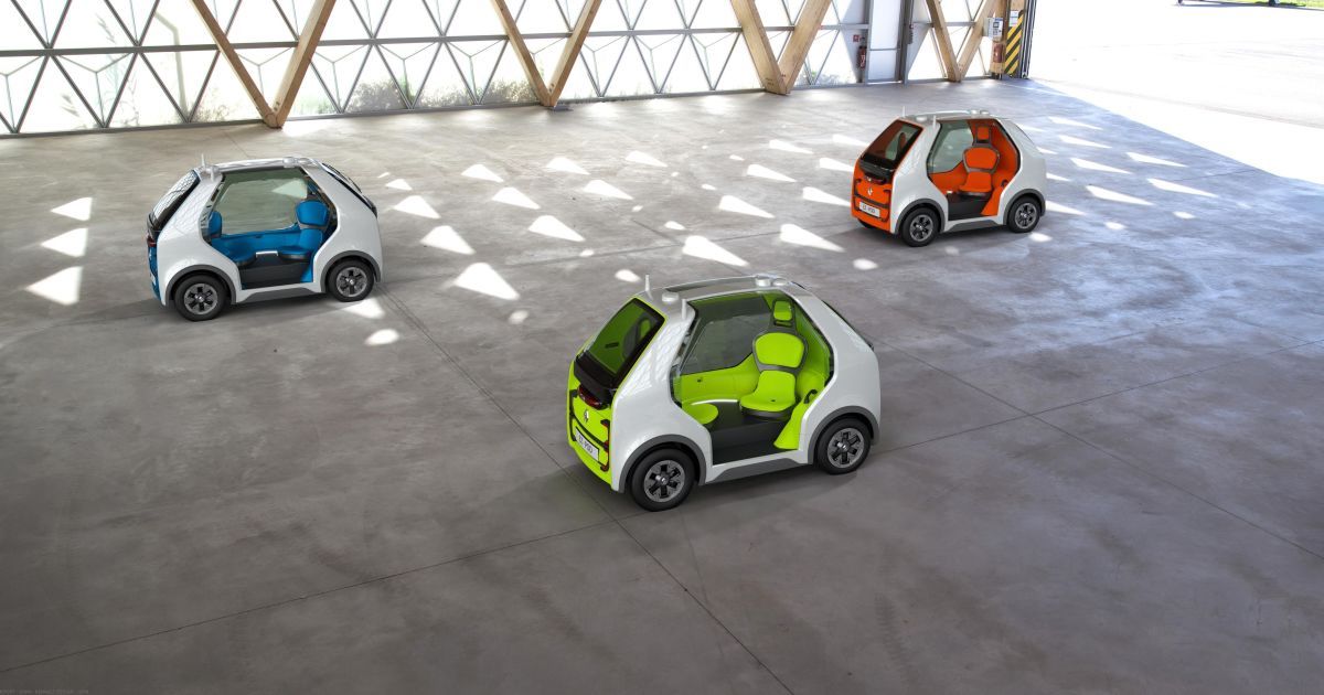 Renault представил миниатюрный беспилотник на базе twizy