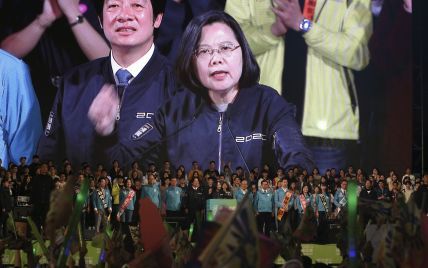 На Тайвані переобрали президентку, яка виступає за незалежність острова