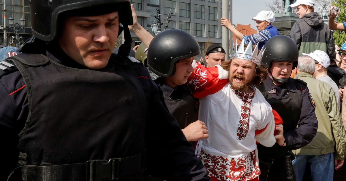 москва, оннамнецарь, протест_1 / © Reuters