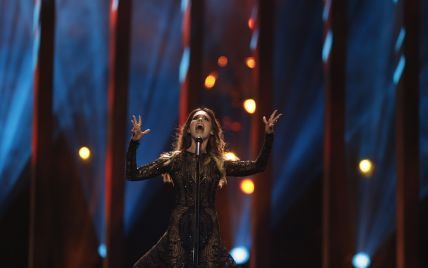 В роскошном наряде и с локонами: эффектный образ представительницы Хорватии на "Евровидении-2018"