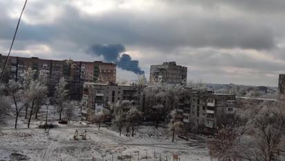 В Донецке "прилетело" по военной базе