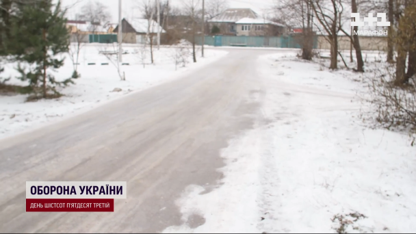 Вулиця в одному із сіл на Київщині