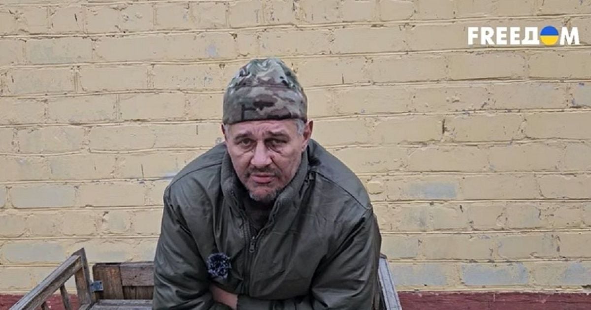 Військовополонений росіянин Сергій Камінський