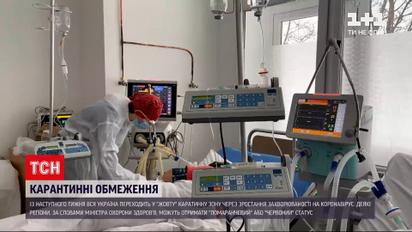 Коронавирус в Украине: со следующей недели вся страна переходит в "желтую" зону карантина