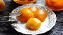 Консервированные персики с коньяком
