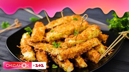 Рецепт хрустких паличок з кабачків у духовці