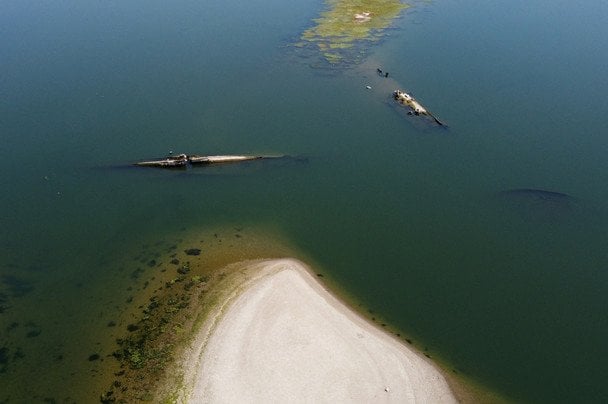 Рівень води в Дунаї через посуху впав / © Associated Press