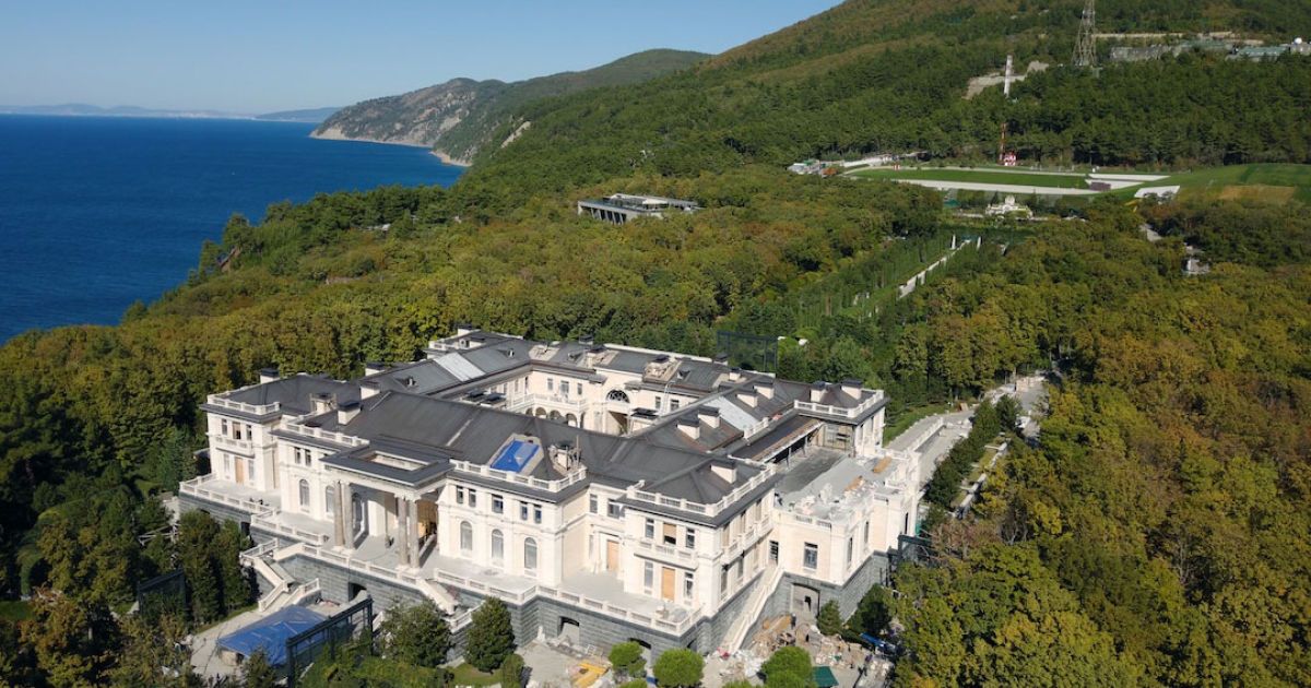Резиденція президента РФ Володимира Путіна на березі Чорного моря