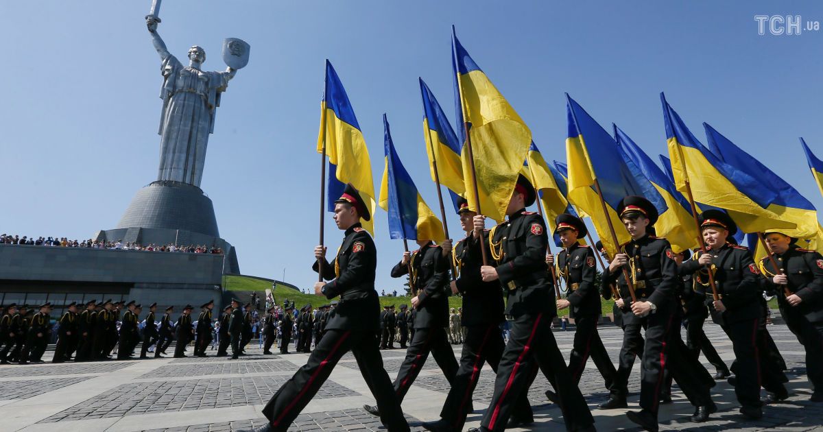 Тризуб з кадетів у Києві_4 / © Reuters