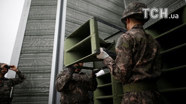 корея гучномовці на кордоні_3 / © Reuters