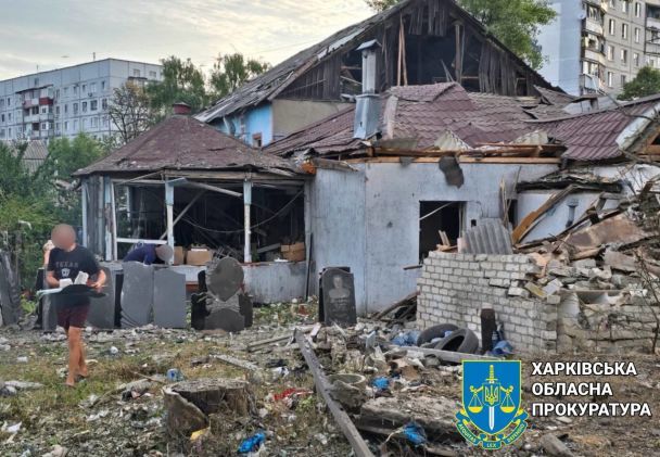 Обстріл Чугуєва 19 липня / © Харківська обласна прокуратура