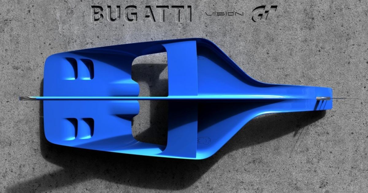 Bugatti показала тизер суперкара для Gran Turismo 6