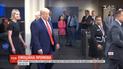 Эко-активистка Грета Тунберг смерила Дональда Трампа недовольным взглядом в офисе ООН