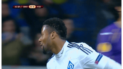 Динамо - Фиорентина - 1:0. Видео гола Лэнса