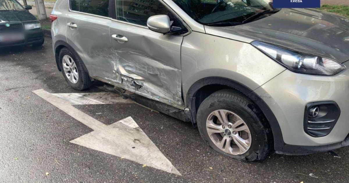 ДТП з п'ятьма автівками у Києві