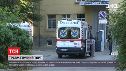 Торт із сюрпризом: львівські лікарі врятували дівчинку, яка проковтнула дріт