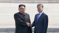Началась историческая встреча между Ким Чен Ыном и президентом Южной Кореи