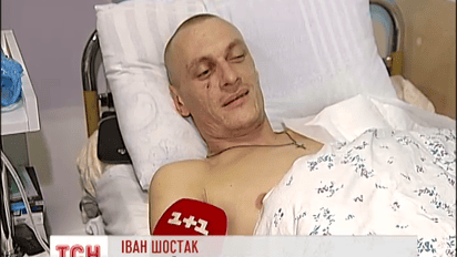 "Киборг" Иван Шостак довольно смеялся над своим интервью каналу "Лайфньюз"