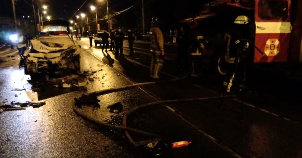 дтп поліцейські харків_2 / © ГУ НП в Харківській області