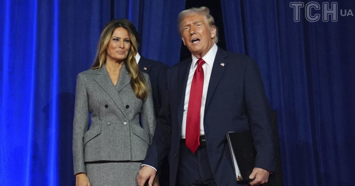 Мелания и Дональд Трамп