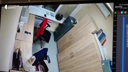 Момент ракетного удару по лікарні у Дніпрі потрапив на камери відеоспостереження у медзакладі 