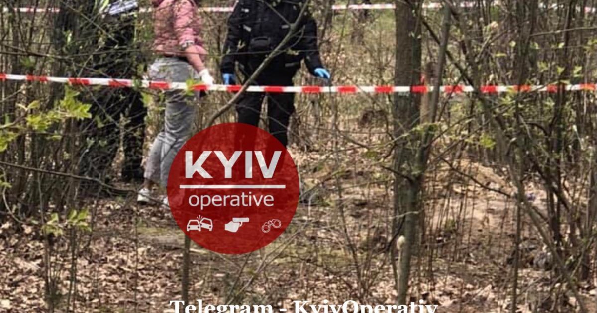 тіло в лісосмузі_3 / © Facebook/Киев Оперативный