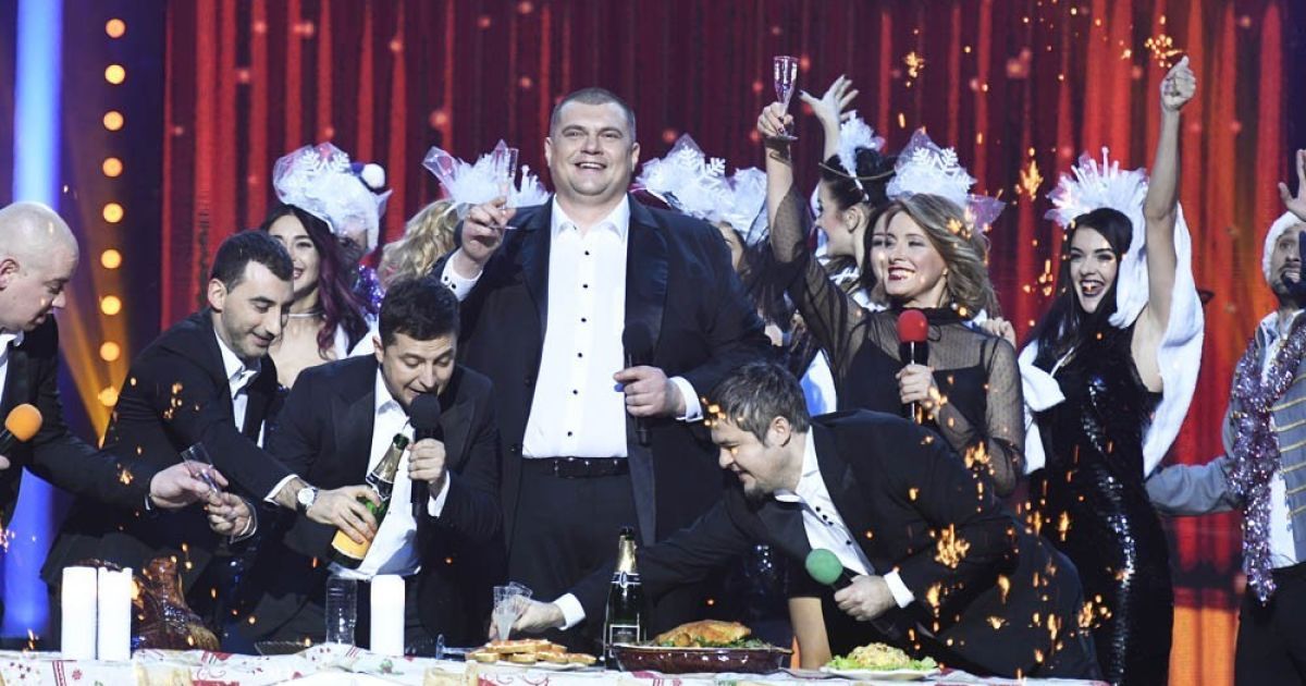 Знімання новорічного "Квартал 95"_1 / © Пресс-служба студии "Квартал 95"