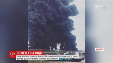 Двоє індонезійських рибалок загинули під час рятувальної операції з ліквідації витоку нафти