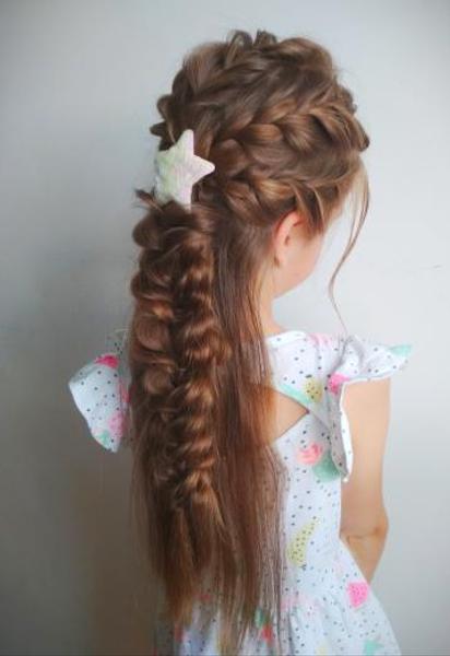 Прически для девочек / © instagram.com/hairstyles_maryna