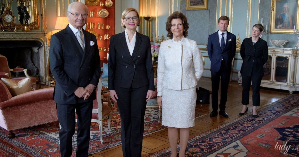 Королева Сильвия и король Карл Густав