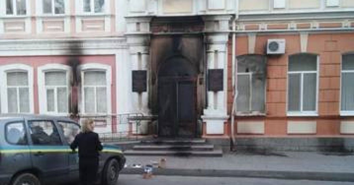 Підпал мерії Мелітополя може бути відголоском подій 9 травня