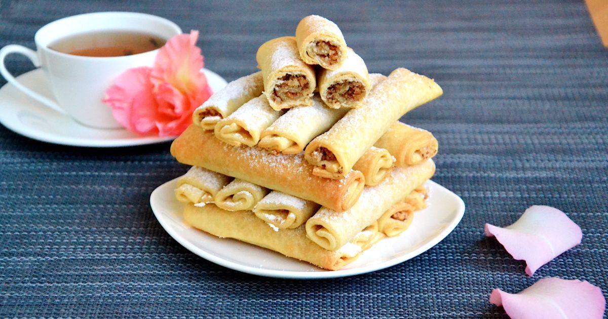 Рецепт вкусного печенья с грецкими орехами "Бармак" от кулинарного блогера