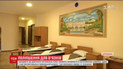 На Харківщині у відомій Темнівській колонії презентували камеру для довічно засуджених