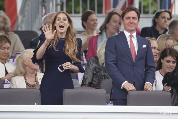 Принцеса Беатріс з чоловіком Едоардо / © Associated Press