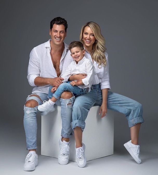 Макс Чмерковский с женой и сыном / © instagram.com/maksimc
