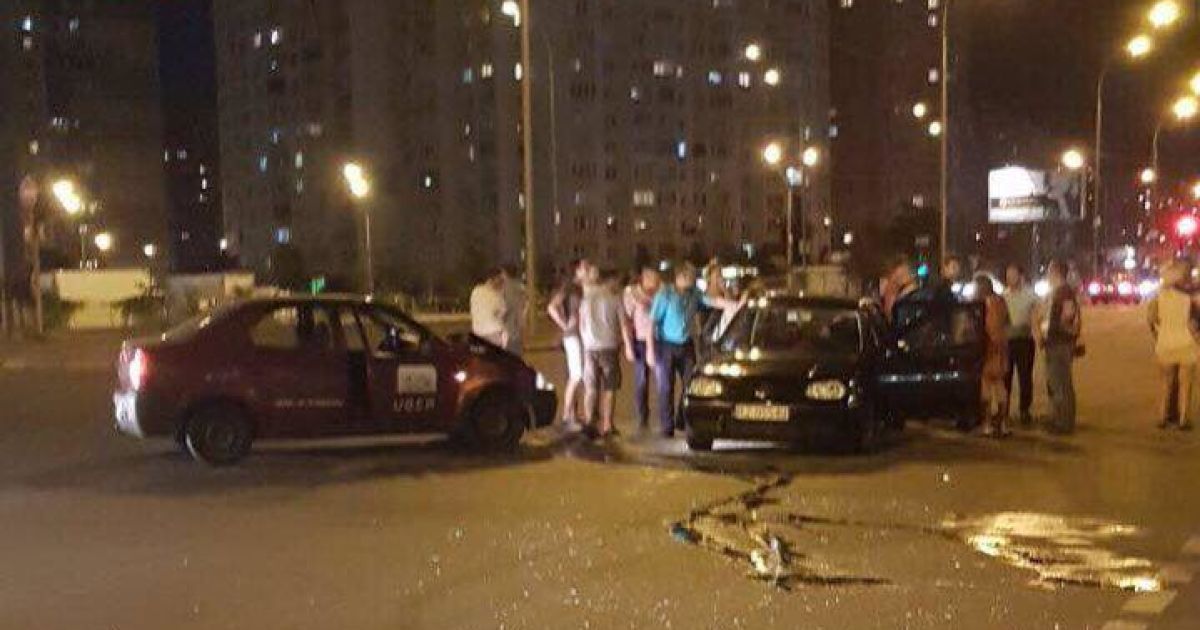 ДТП в Києві (27.08.2018)_2 / © Facebook/Киев Оперативный