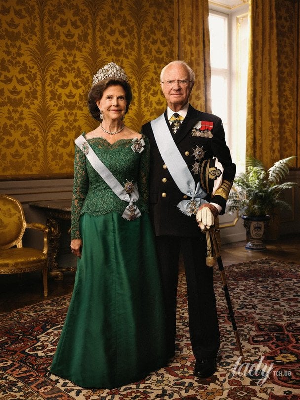 Королева Сильвия и король Карл Густав / © Шведская королевская семья/Instagram