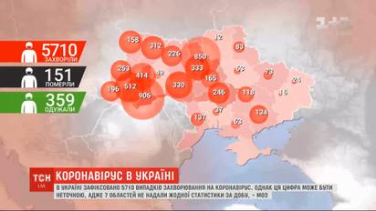 За пасхальное воскресенье в Украине обнаружили 261 новый случай заболевания коронавирусом