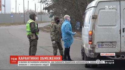 У Житомирській області встановили блокпости, аби зупинити поширення вірусу